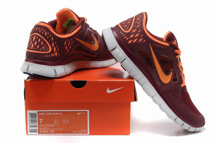 Hot Nike Free5.0 Men Shoes Maroon/Coral